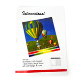 FIS Exercise Book International A4 1 Side Plain 160 Pages - Al Masam Stationery LLC